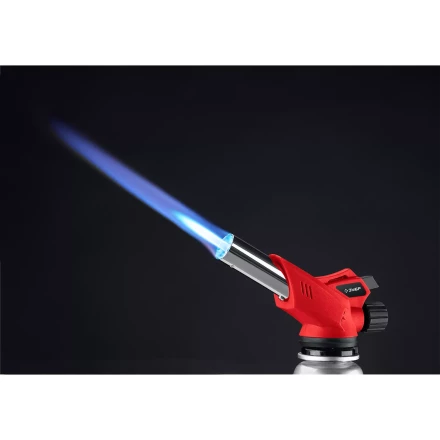 ЗУБР ГМ-350, 1300°C, газовая горелка с пьезоподжигом на баллон с цанговым соединением (55553) купить в Ханты-Мансийске