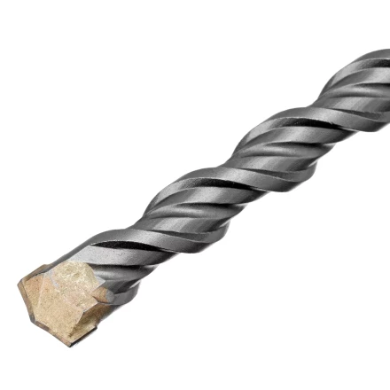 Бур по бетону Denzel, 14 x 310 мм , двойная спираль, три пылеотводящие кромки, 705033 купить в Ханты-Мансийске