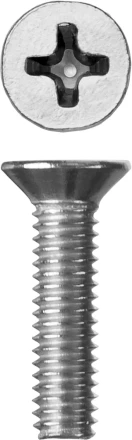 Винт ЗУБР &quot;МАСТЕР&quot; DIN 965, класс прочности 4.8, оцинкованный, M4x16мм, 5кг 303110-04-016 купить в Ханты-Мансийске