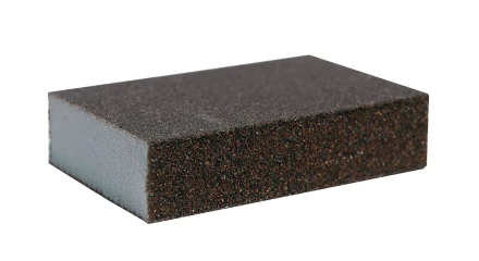 Губка абразивная четырехсторонняя 100х70х25мм К60/100 Энкор 20554 купить в Ханты-Мансийске