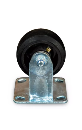 Колесо большегрузное неповоротное FCd 46 100 мм обрезиненное (N) 1024163 купить в Ханты-Мансийске