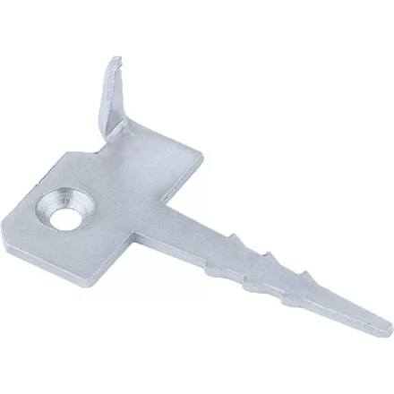 Крепление террасной доски КЛЮЧ Кляймер 2мм  60мм х 30мм цинк СИБРТЕХ Россия 46557 купить в Ханты-Мансийске
