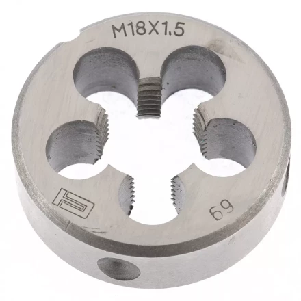 Плашка М18 х 1,5 мм СИБРТЕХ 77048 купить в Ханты-Мансийске