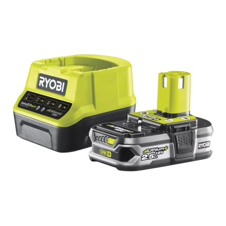 Ryobi ONE Li-Ion аккумулятор 2.5Aч  зарядное устройство RC18120, RC18120-125 купить в Ханты-Мансийске