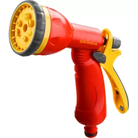 Распылитель GRINDA поливочный пластиковый, тип пистолетный, 8 позиционный 8-427370_z02 купить в Ханты-Мансийске