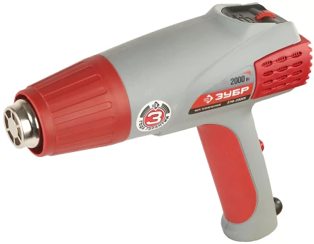 Фен ЗУБР, электр регулировка t, 3 режима работы, керам изолятор, кейс с насад, 2000Вт ЗТФ-2000К купить в Ханты-Мансийске