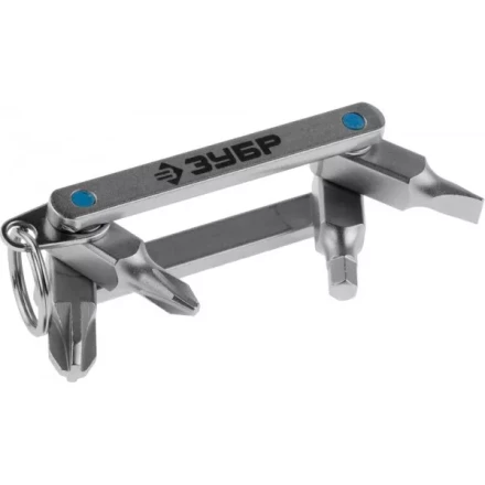 Мультитул ЗУБР&quot;ЭКСПЕРТ&quot;для горнолыжного и сноубордического снаряжения,суперкомпактный, HEX,SL 5 мм,PH №2,PZ № 3,4-в-1 27427-H4 купить в Ханты-Мансийске