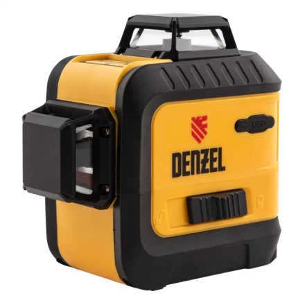 Лазерный уровень мультипризменный LX 360-2 Red, 30 м, 635 нм, аккумулятор Li 2800 мАч, резьба 5/8" Denzel 35076 купить в Ханты-Мансийске