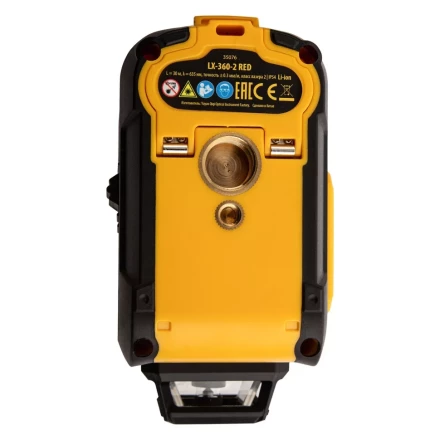 Лазерный уровень мультипризменный LX 360-2 Red, 30 м, 635 нм, аккумулятор Li 2800 мАч, резьба 5/8" Denzel 35076 купить в Ханты-Мансийске