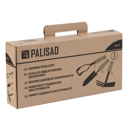 Набор садового инструмента Palisad 629117, деревянные рукоятки, 3 предмета купить в Ханты-Мансийске