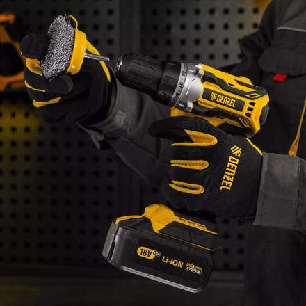 Щетка для дрели Denzel, 75 мм, Чашка, со шпилькой, нержавеющая витая проволока, 744773 купить в Ханты-Мансийске