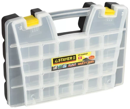 Органайзер двойной &quot;PROMULTI-15&quot; пластиковый, STAYER Professional 38037-15 купить в Ханты-Мансийске