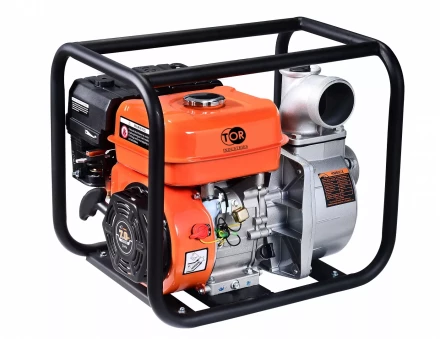 Мотопомпа бензиновая для грязной воды TOR KM80SP 50 м3/час 1017687 купить в Ханты-Мансийске