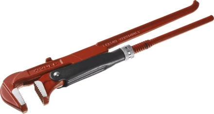 Ключ трубный ЗУБР &quot;МАСТЕР&quot; рычажный, прямые губки, цельнокованный, № 1, 1&quot; 27314-1 купить в Ханты-Мансийске