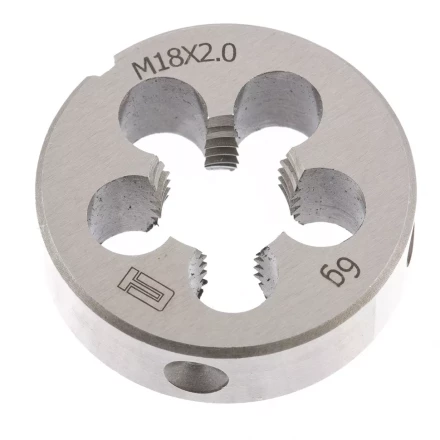 Плашка М18 х 2,0 мм СИБРТЕХ 77050 купить в Ханты-Мансийске