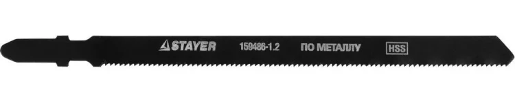 Полотна STAYER "STANDARD", T318A, для эл.лобзиков, HSS, по цв. мeт, фрезер.развед, тонколист сталь, EU, T318A, 110/1,2мм, 2шт 159486-1.2 купить в Ханты-Мансийске