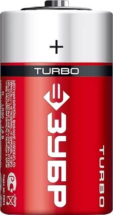 Батарейки TURBO алкалиновые D 1.5В серия Без серии купить в Ханты-Мансийске
