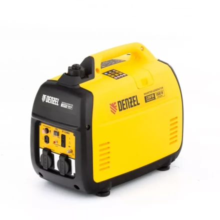 Генератор инверторный GT-2200iS, 2.2 кВт, 230 В, бак 4 л, закрытый корпус, ручной старт Denzel 94702 купить в Ханты-Мансийске