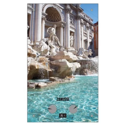 Колонка газовая Zanussi GWH 10 Fonte Glass Trevi купить в Ханты-Мансийске