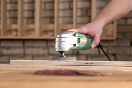 Лист шлифовальный HAMMER MF-AC 002 80 мм, Р 80, по дереву купить в Ханты-Мансийске