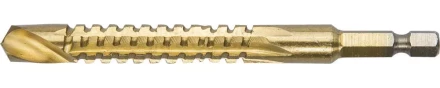 ЗУБР. Сверло фрезеровальное по дереву и тонкому листовому металлу, шестигранный хвостовик 1/4&quot;, 10х110мм 29966-10 купить в Ханты-Мансийске