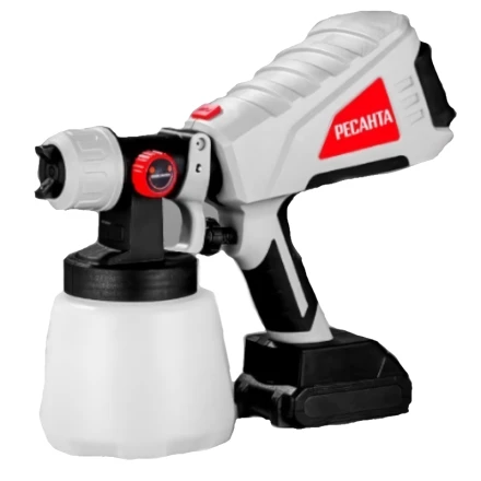 Краскопульт аккумуляторный Ресанта АКП-20Li 75/17/3 купить в Ханты-Мансийске