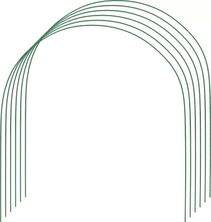 Дуги для парника GRINDA проволочные 2,2м, 6шт 422311-85-90 купить в Ханты-Мансийске