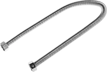 Подводка ЗУБР &quot;ЭКСПЕРТ&quot; сильфонная из нержавеющей стали, для воды, г/г (гайка-гайка), 1/2&quot;, 0,6м 51011-G/G-060 купить в Ханты-Мансийске