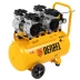 Компрессор безмасляный, малошумный Denzel DLS 1500/50, 1500 ВТ, 2x750, 50 л, 260 л/мин купить в Ханты-Мансийске