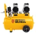 Компрессор безмасляный, малошумный Denzel DLS 1500/50, 1500 ВТ, 2x750, 50 л, 260 л/мин купить в Ханты-Мансийске