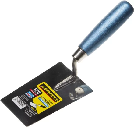 Кельма STAYER &quot;PROFI&quot;, &quot;трапеция&quot;, нержавеющее полотно, деревянная рукоятка, 120мм 0830-12 купить в Ханты-Мансийске