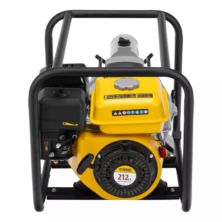 Мотопомпа бензиновая для грязной воды Denzel PX-80D7 99206, 7 л.с., 3", 1300 л/мин, глуб 8 м,напор 30 м купить в Ханты-Мансийске