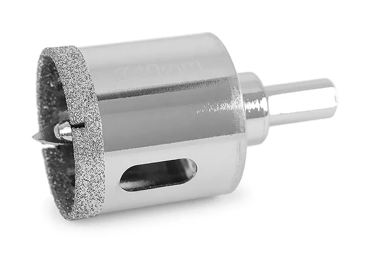 Алмазная коронка MESSER-DIY по стеклу, керамической плитке, керамограниту и мрамору 30мм купить в Ханты-Мансийске