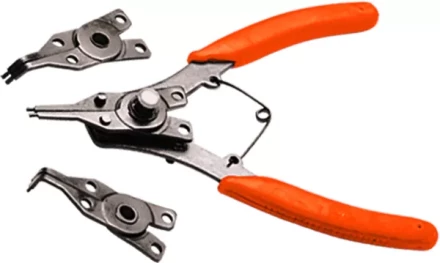 Съемник  для стопорных колец с насадками, 150 мм, универсальный SPARTA 183505 купить в Ханты-Мансийске