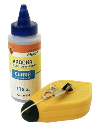 Набор разметочный пластиковый корпус 30 м краска синяя Энкор 10125 купить в Ханты-Мансийске