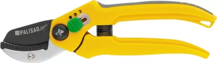 Секатор, 185мм, пружина возвратная, с наковальней, обрезиненные 2-х-компонентные пластиковые ручки  PALISAD-LUXE 60538 купить в Ханты-Мансийске