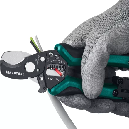 Кабелерез RC-11K со съемником изоляции 3в1 22696-3 купить в Ханты-Мансийске