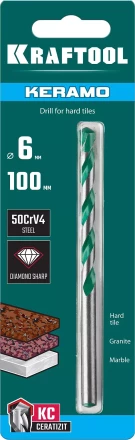 Сверла по керамограниту KERAMO 29175-100-6 купить в Ханты-Мансийске