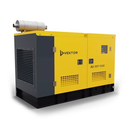 Дизельный генератор Vektor AD-30Y-T400 в шумозащитном кожухе купить в Ханты-Мансийске