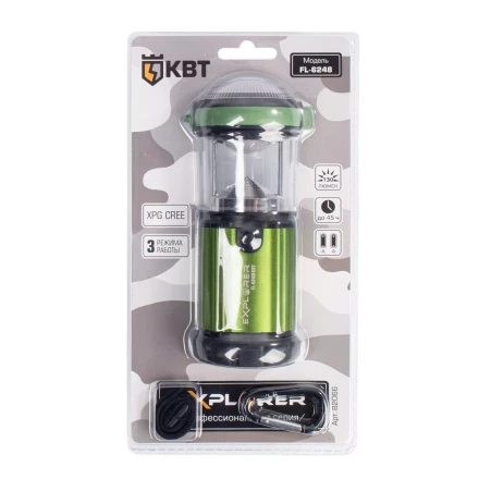 Фонарь кемпинговый светодиодный КВТ FL-6248 (82066) купить в Ханты-Мансийске
