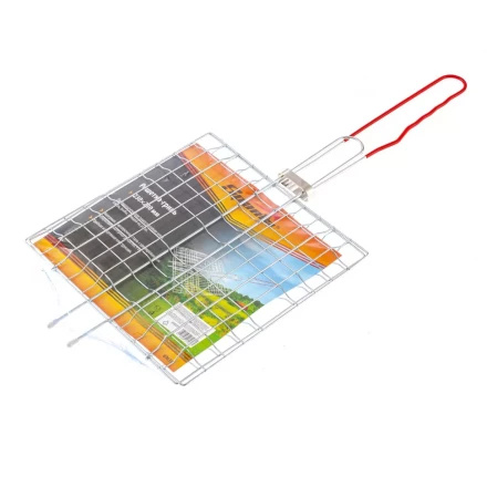 Решетка-гриль 230х230 мм хромированная PVC рукоятка Sparta 69635 купить в Ханты-Мансийске