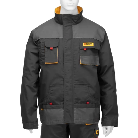 Куртка профессиональная рабочая, 65% полиэстер 35% хлопок, XXL// Denzel 90380 купить в Ханты-Мансийске
