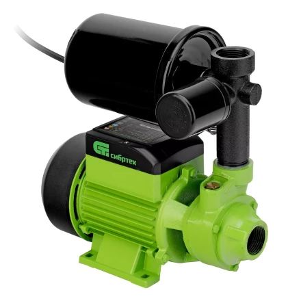 Насосная станция Сибртех НС400-Ч, 400 Вт, напор 32 м, 2100 л/ч, ресивер 2 л 97246 купить в Ханты-Мансийске