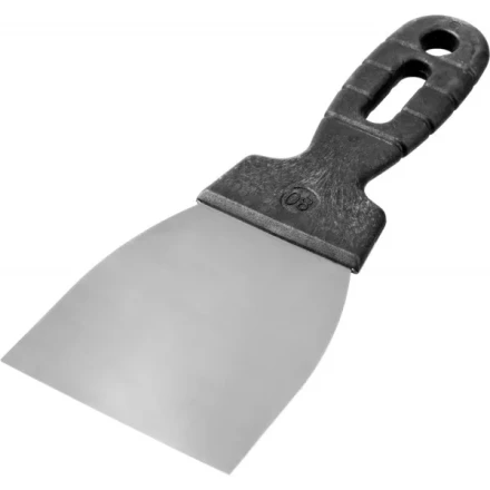 Шпатель ЗУБР &quot;МАСТЕР&quot; нержавеющее полотно, 80мм 10077-08 купить в Ханты-Мансийске