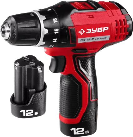 Дрель-шуруповерт 2 АКБ ДА-12-2-Ли КНМ3 серия МАСТЕР купить в Ханты-Мансийске