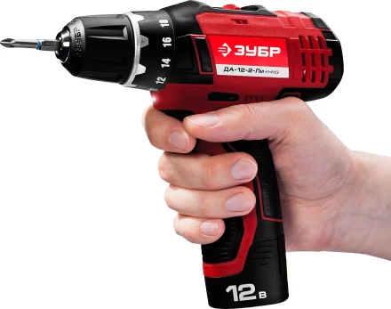 Дрель-шуруповерт 2 АКБ ДА-12-2-Ли КНМ3 серия МАСТЕР купить в Ханты-Мансийске