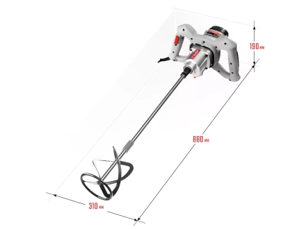 Миксер строительный 2 скорости МР-1050-1 серия МАСТЕР купить в Ханты-Мансийске