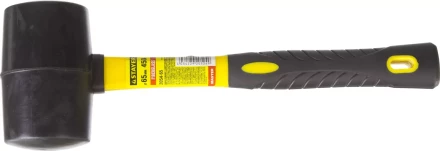 Киянка STAYER &quot;PROFESSIONAL&quot; резиновая ЧЕРНАЯ, с фиберглассовой ручкой 2054-65 купить в Ханты-Мансийске