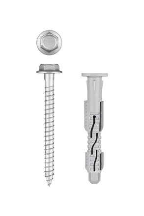 ЗУБР ФД-Ц 10 x 80 мм, фасадный дюбель, нейлон/цинк, 50 шт (301455-080) купить в Ханты-Мансийске