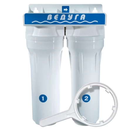 Колба фильтра ВЕДУГА 10 3/4 белая двойная 69384 купить в Ханты-Мансийске